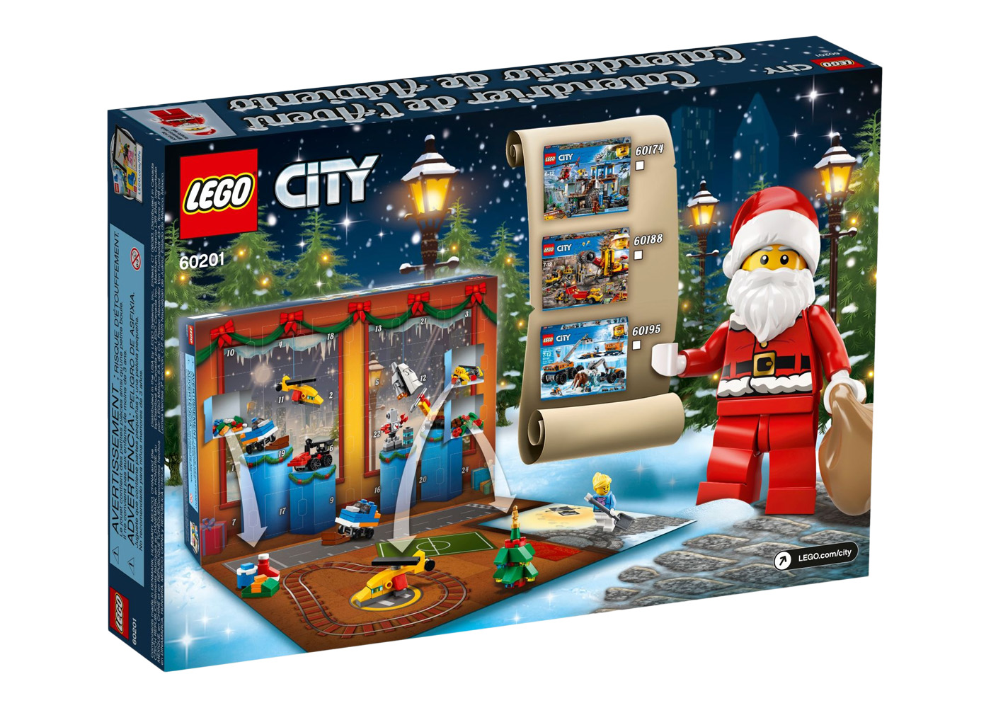 Advent calendar lego online city 2020