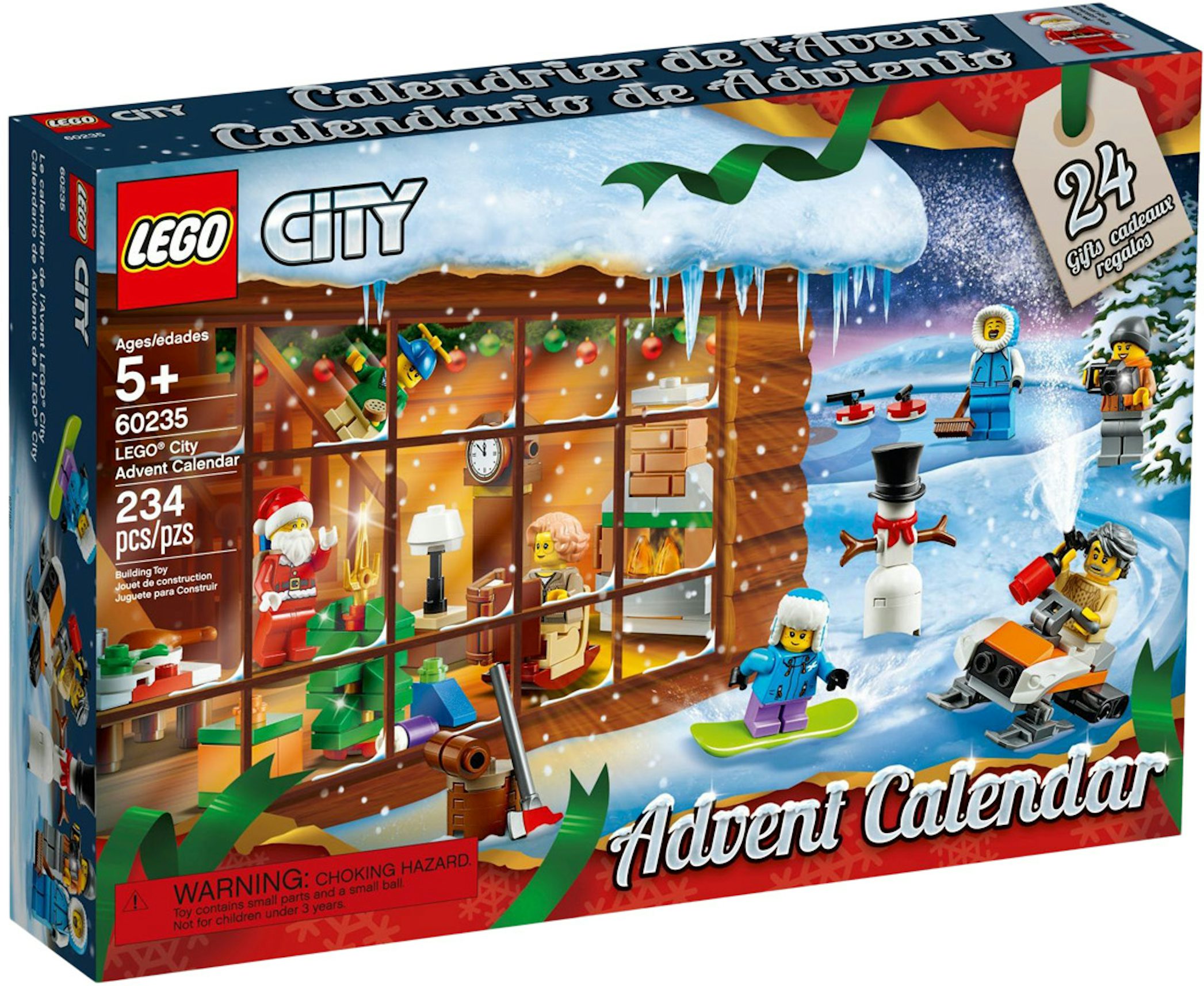  LEGO City Advent Calendar 2824 : Toys & Games