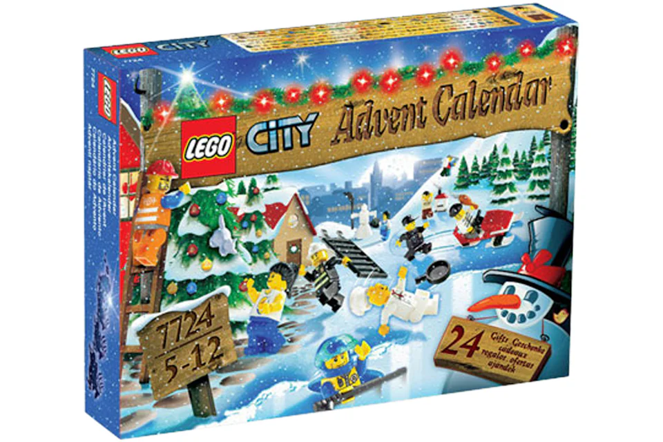 LEGO City Advent Calendar Set 7724
