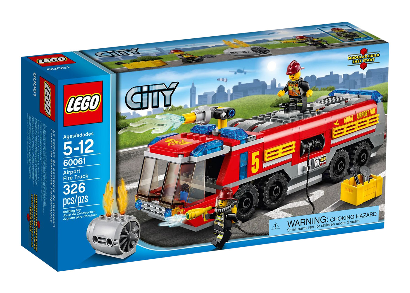 LEGO City Airport Fire Truck Set 60061 - US