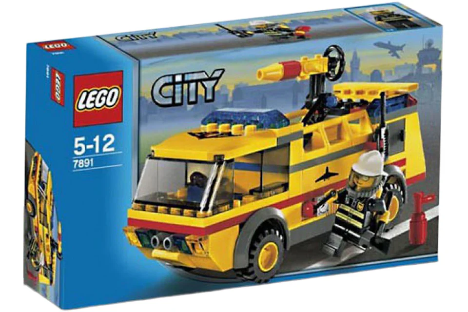LEGO City Airport Firetruck Set 7891