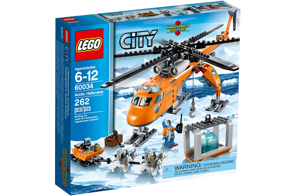 LEGO City Arctic Helicrane Set 60034