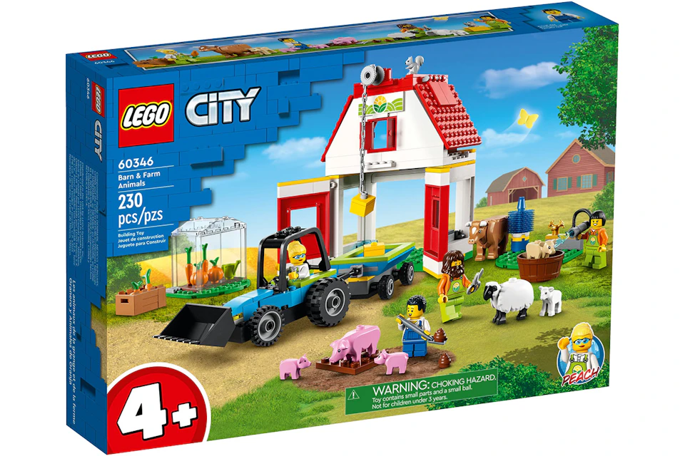 LEGO City Barn and Farm Animals Set 60346
