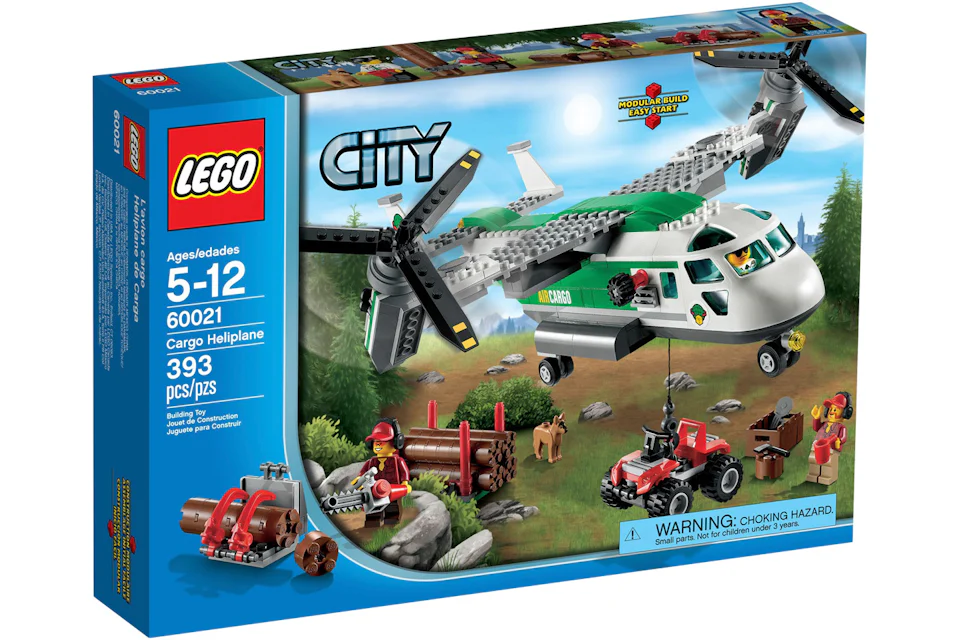 LEGO City Cargo Heliplane Set 60021