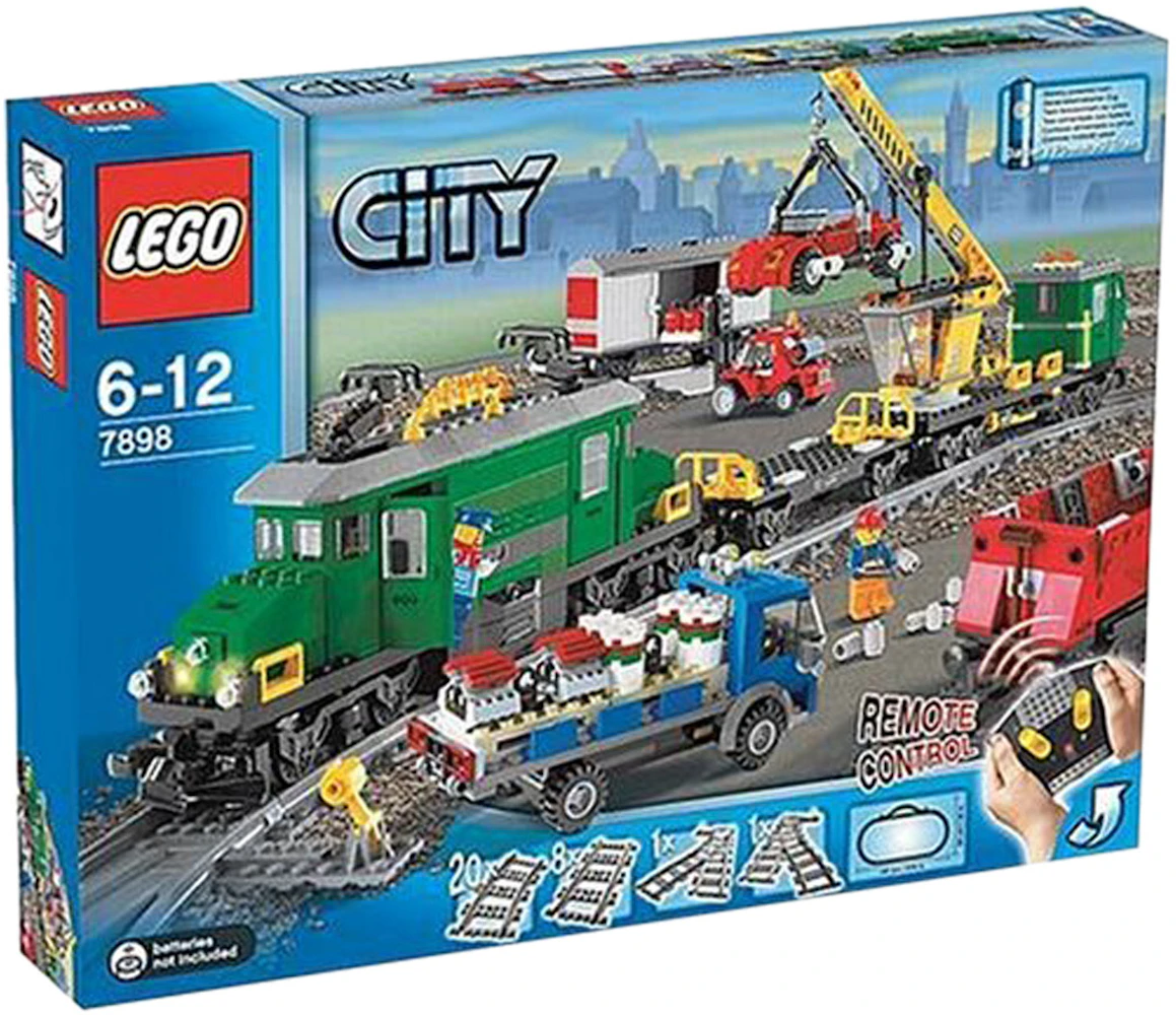 maternal skulder killing LEGO City Cargo Train Deluxe Set 7898 - US