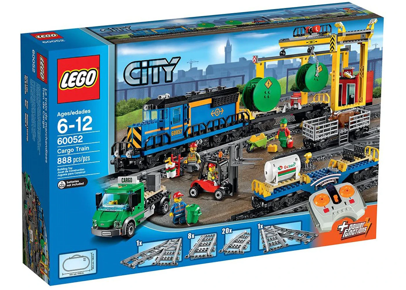Rasende håndjern Byttehandel LEGO City Cargo Train Set 60052 - US