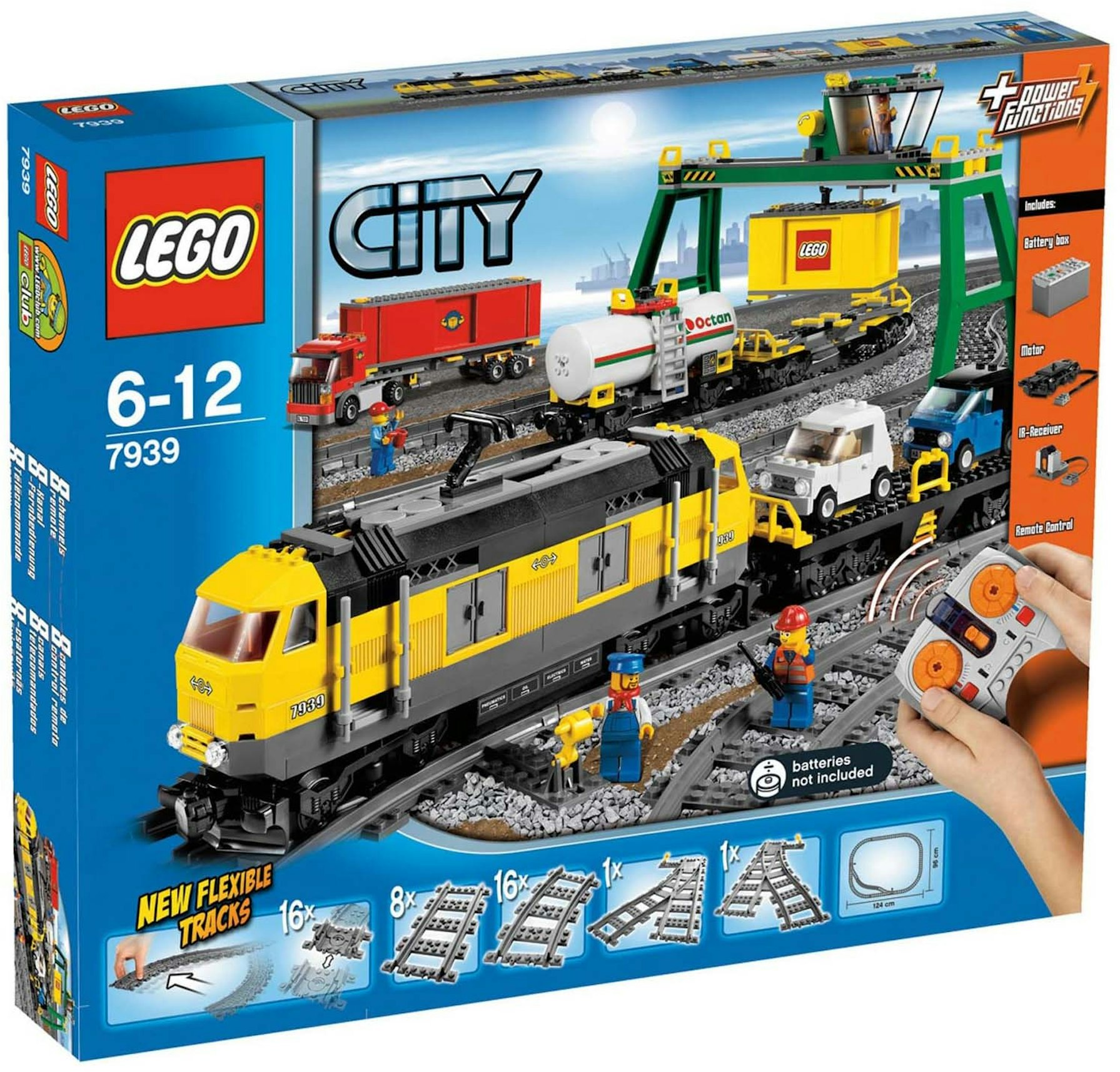 Sekretær Hurtigt Modsatte LEGO City Cargo Train Set 7939 - US