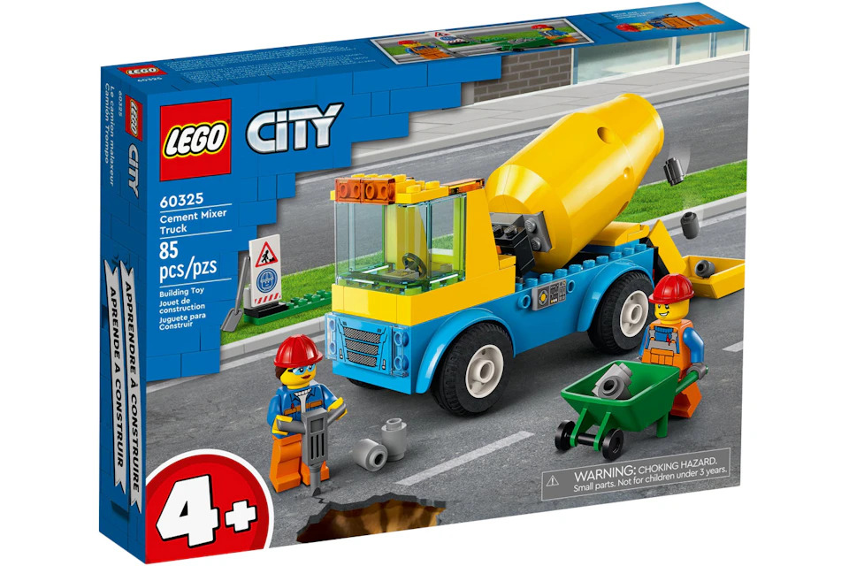 LEGO City Cement mixer Truck Set 60325