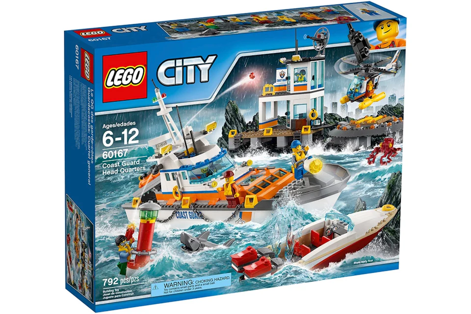 LEGO City Coast Guard Headquarters Set 60167