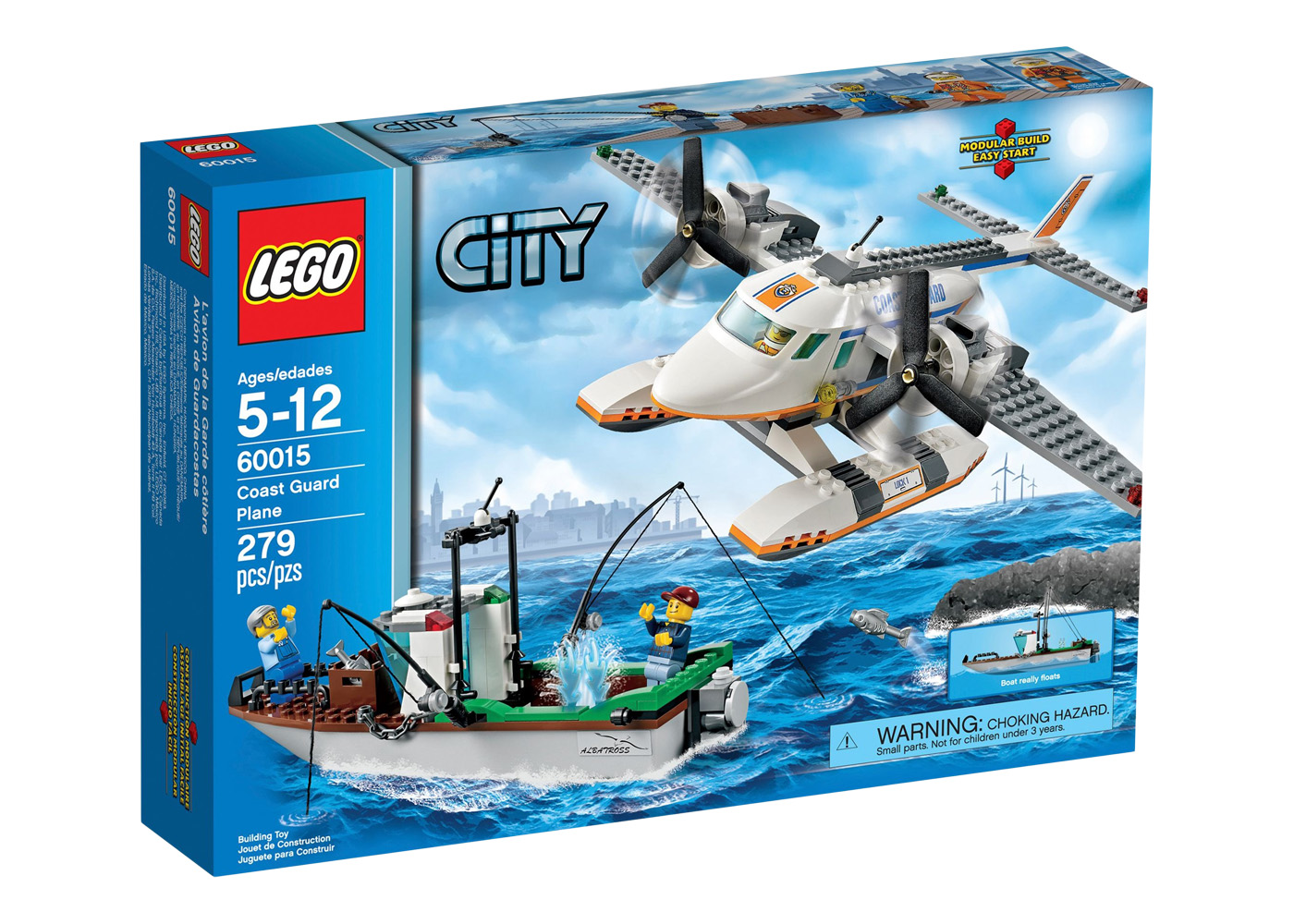 LEGO City Coast Guard Plane Set 60015 - JP