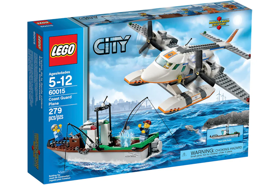 LEGO City Coast Guard Plane Set 60015