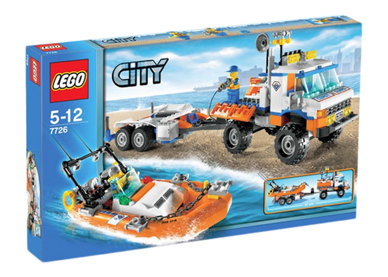 LEGO City Coast Guard Truck with Speed Boat Set 7726 US