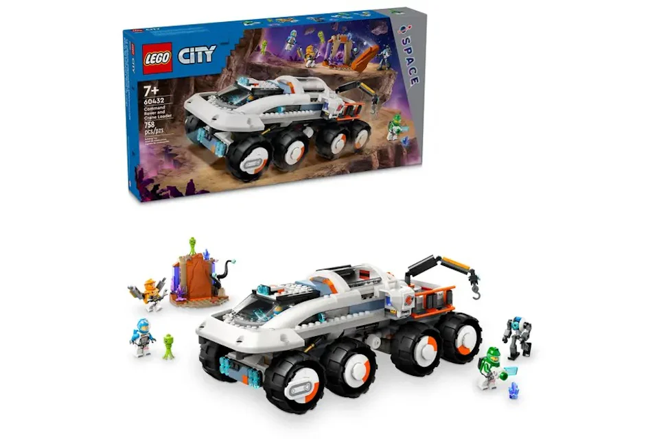 LEGO City Command Rover and Crane Loader Set 60432 - US