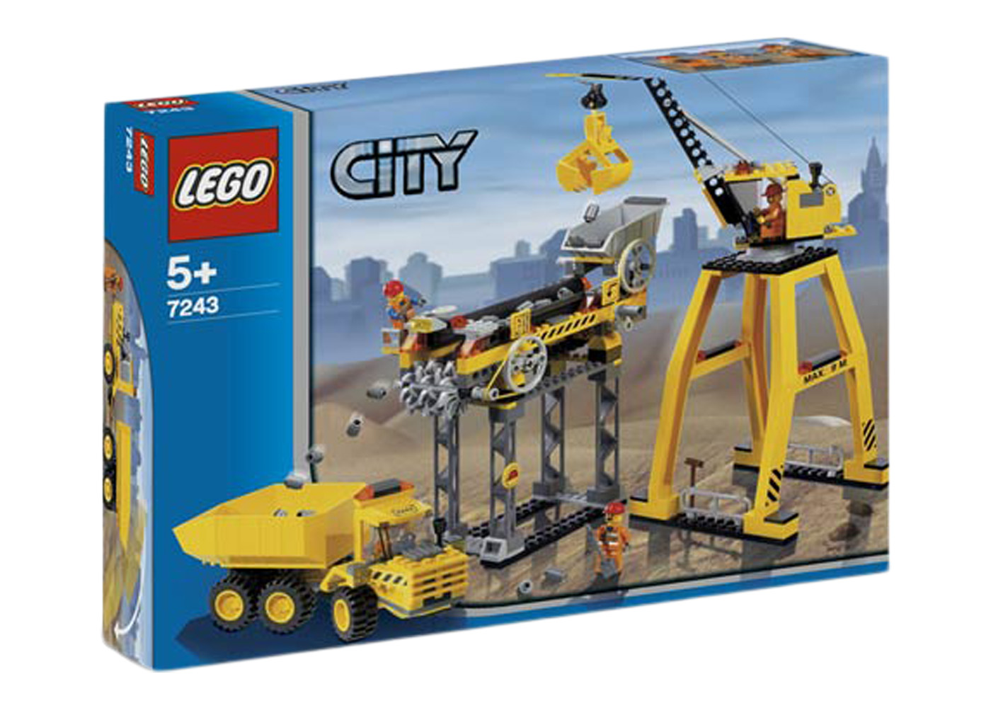 LEGO ®-Minifigur Town City Construction Worker Set 7243 7249 7324 cty0010 cty010 