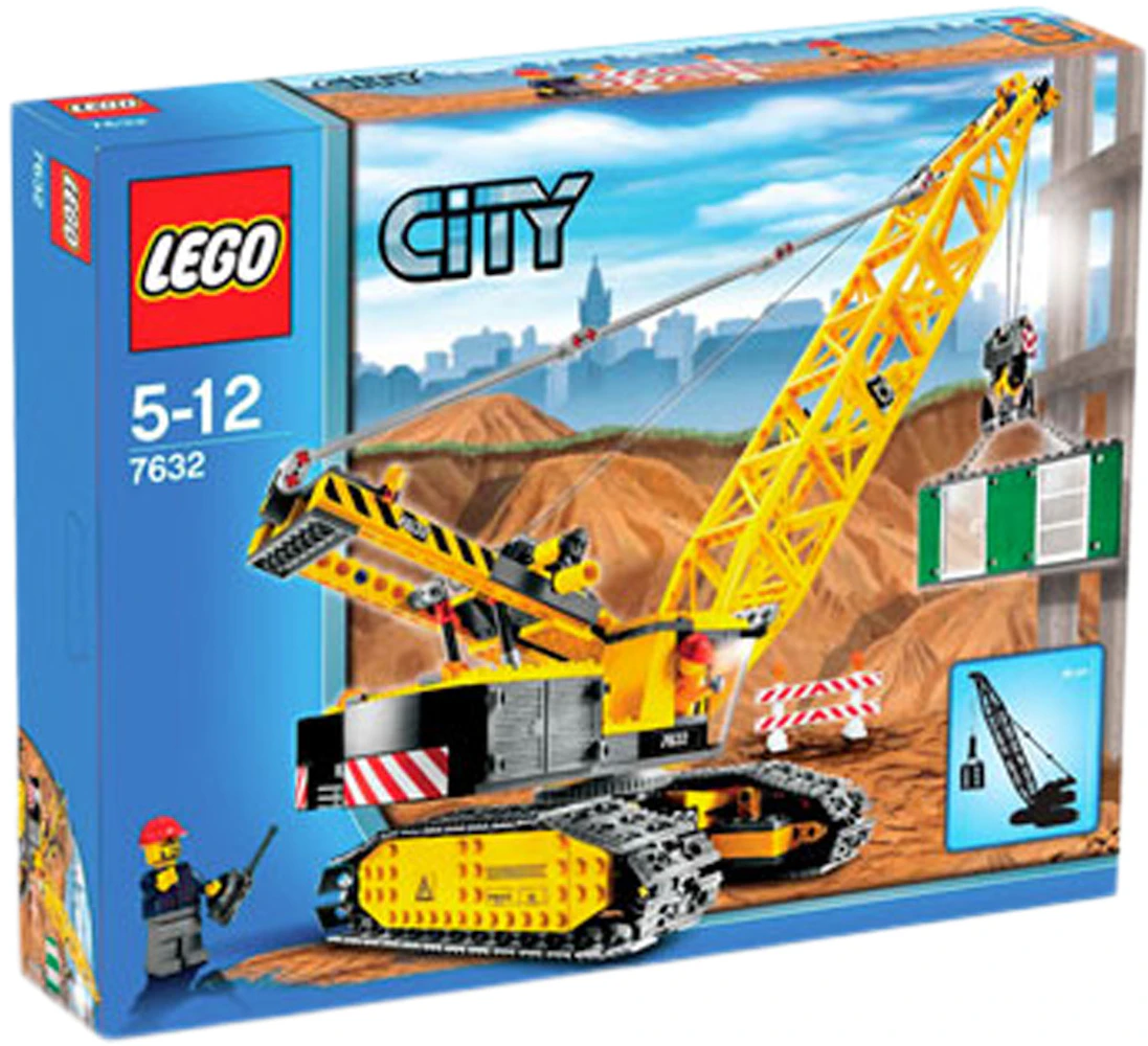 Direkte kilometer specielt LEGO City Crawler Crane Set 7632 - US