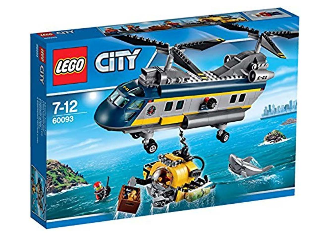 LEGO City Volcano Heavy-Lift Helicopter Set 60125 - CN