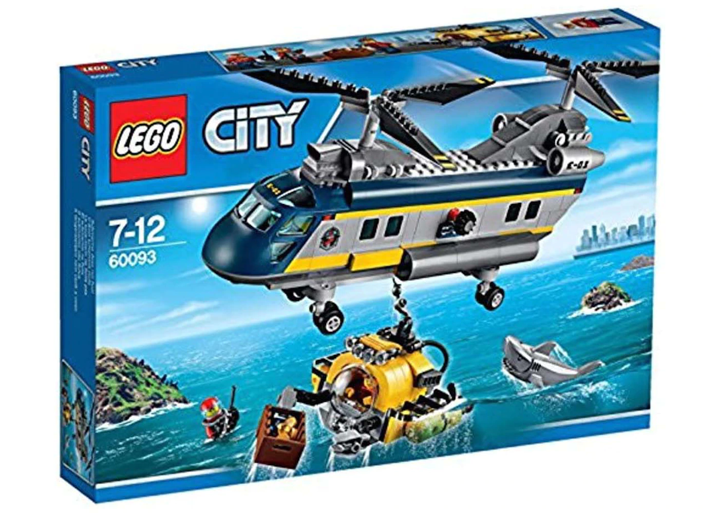 LEGO City Deep Sea Helicopter Set 60093 - IT