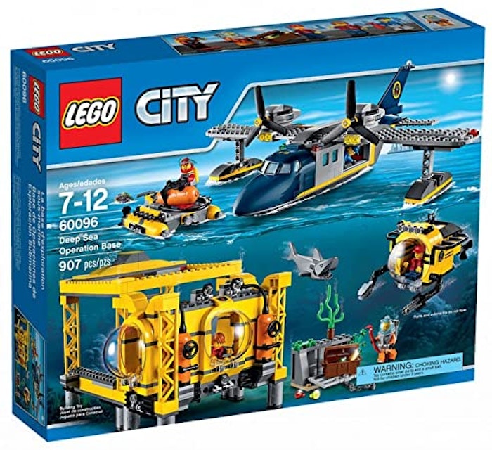 indbildskhed Og skorsten LEGO City Deep Sea Operation Base Set 60096 - US