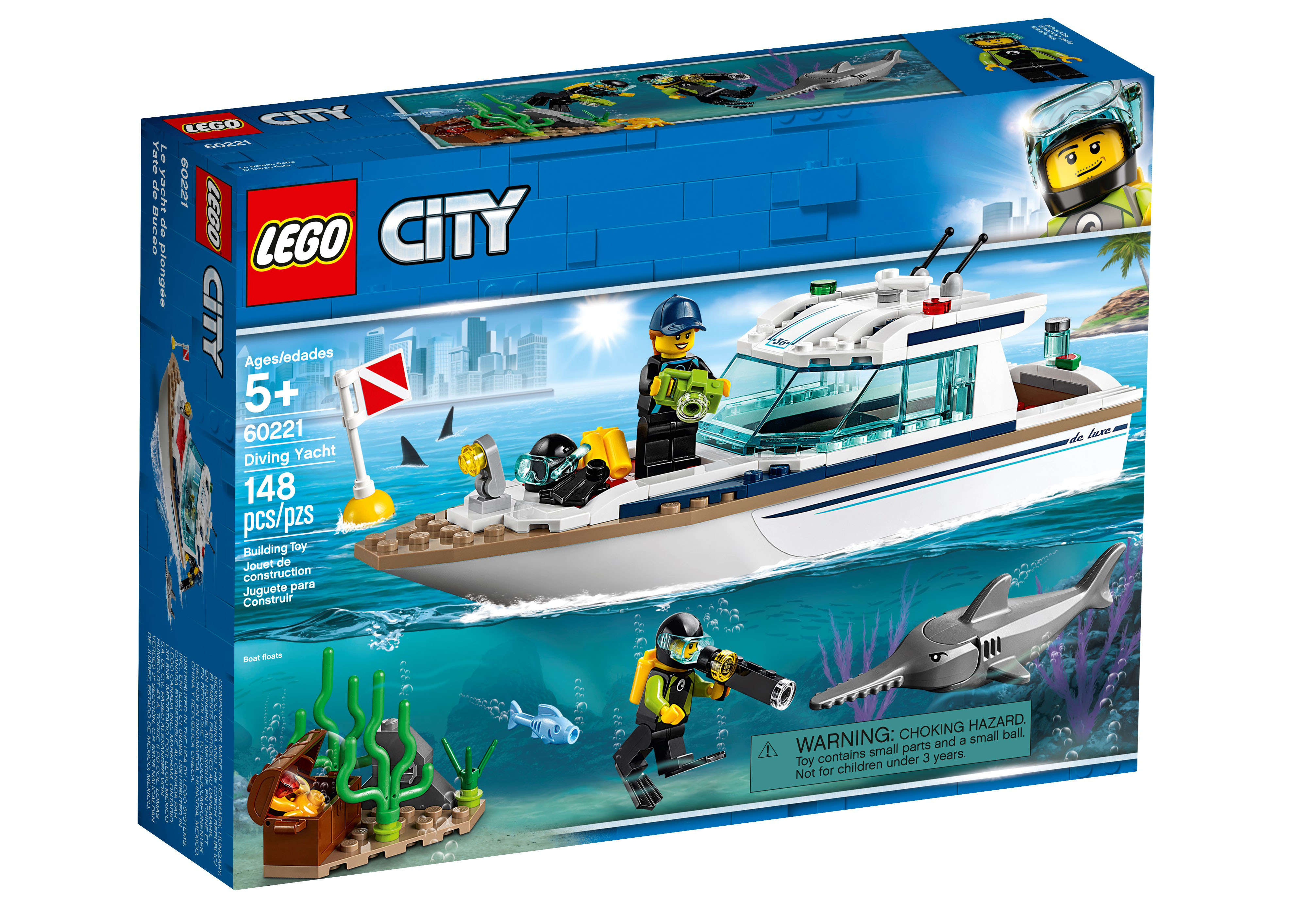 LEGO City Diving Yacht Set 60221