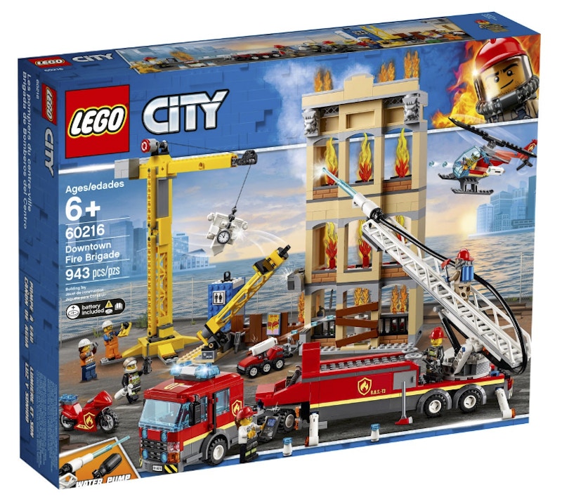 lego undercover fire station