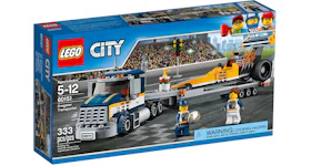 LEGO City Dragster Transporter Set 60151