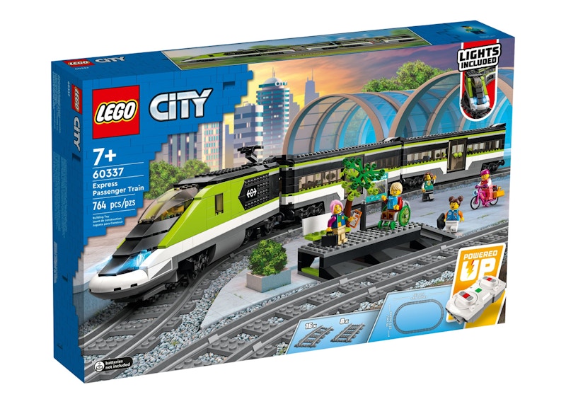 Lego city police train hot sale