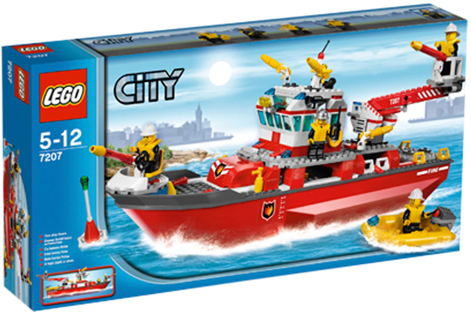 LEGO City Fire Boat Set 7207
