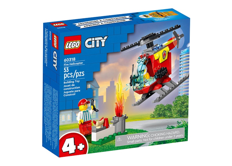 LEGO City Fire Helicopter Set 60318 - SS22 - GB