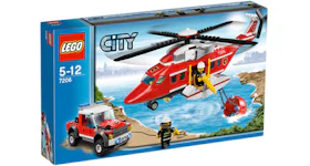 LEGO City Fire Helicopter Set 7206