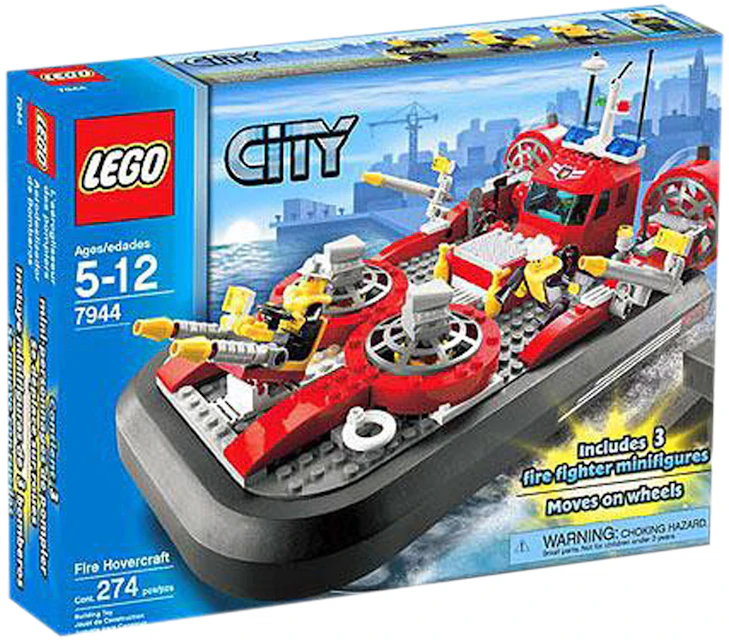 Arne ik ga akkoord met compenseren LEGO City Fire Hovercraft Set 7944 - US