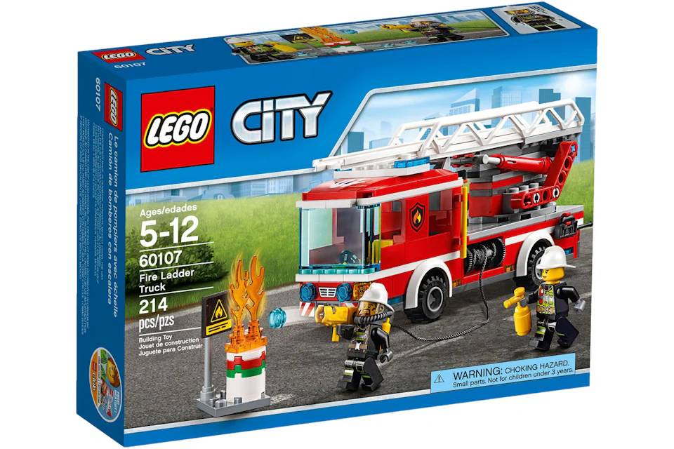 LEGO City Fire Ladder Truck Set 60107
