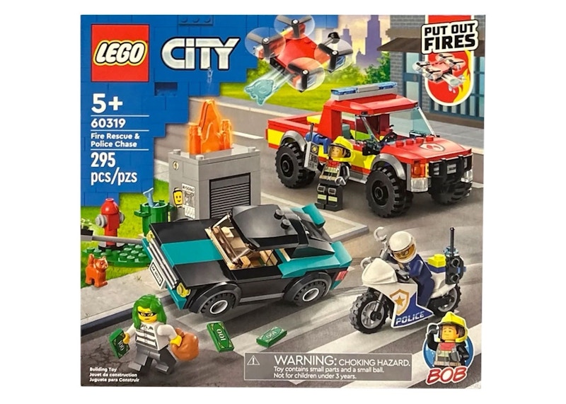 LEGO City Vigili del Fuoco e Inseguimento della Polizia 60319