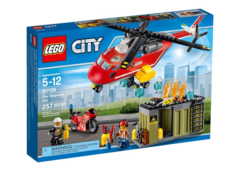 LEGO City Fire Response Unit Set 60108 US