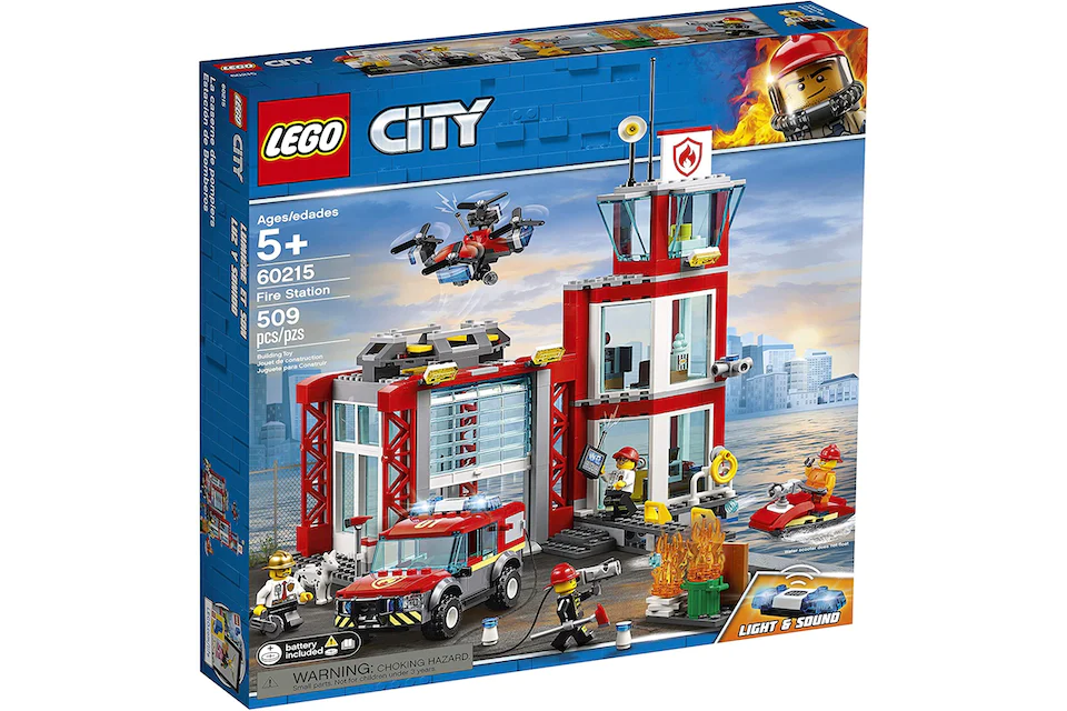 LEGO City Fire Station Set 60215