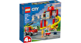 LEGO City Fire Station and Fire Truck Set 60375