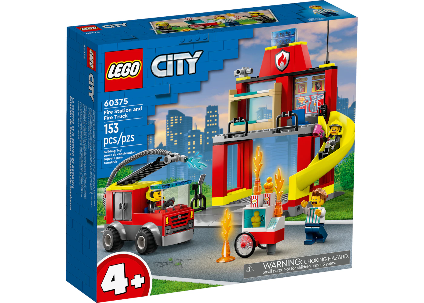 LEGO City Fire Station and Fire Truck Set 60375 - US