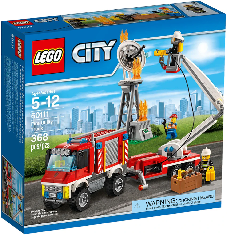 LEGO City Fire Utility Truck Set 60111 - US