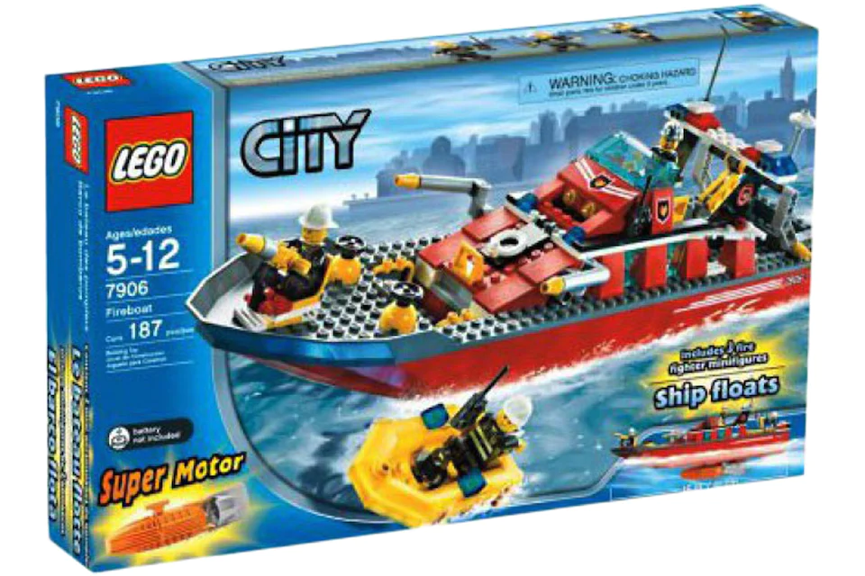LEGO City Fireboat Set 7906