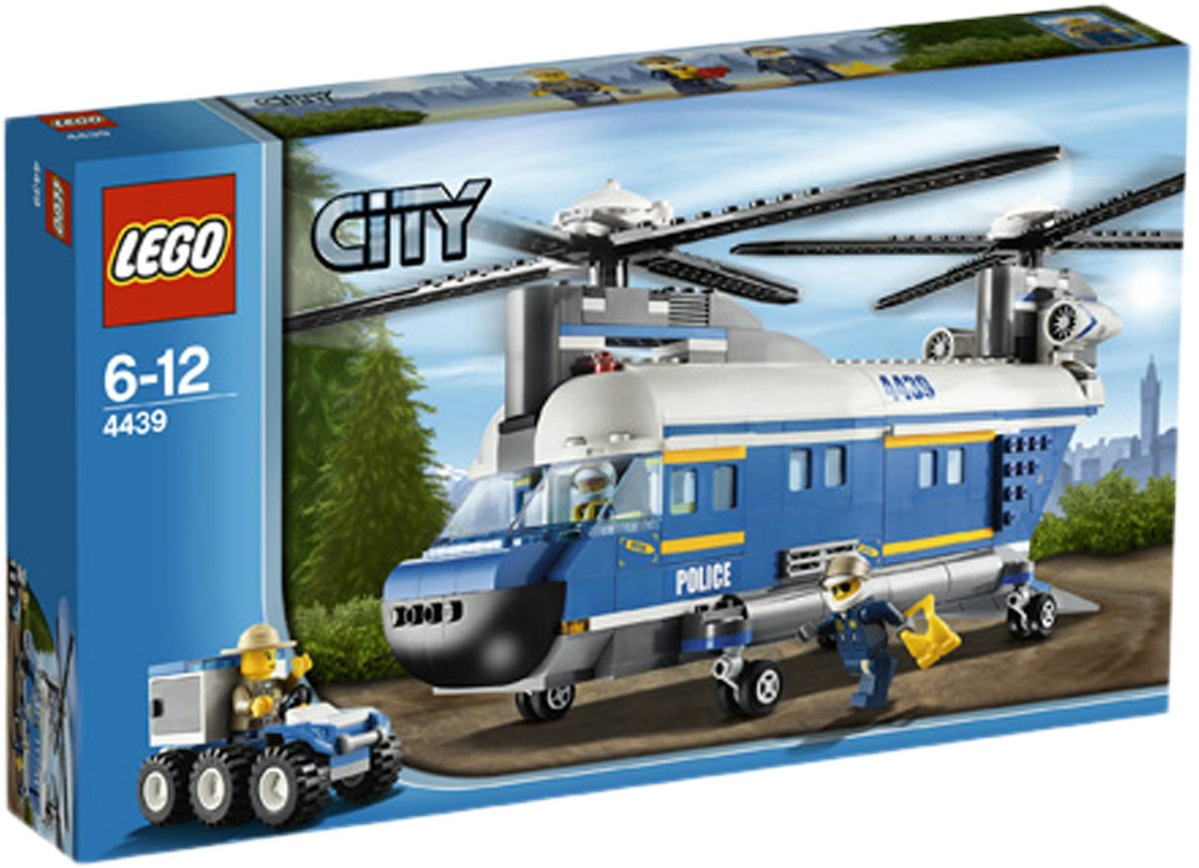 Glat tolv synonymordbog LEGO City Heavy-Lift Helicopter Set 4439 - US