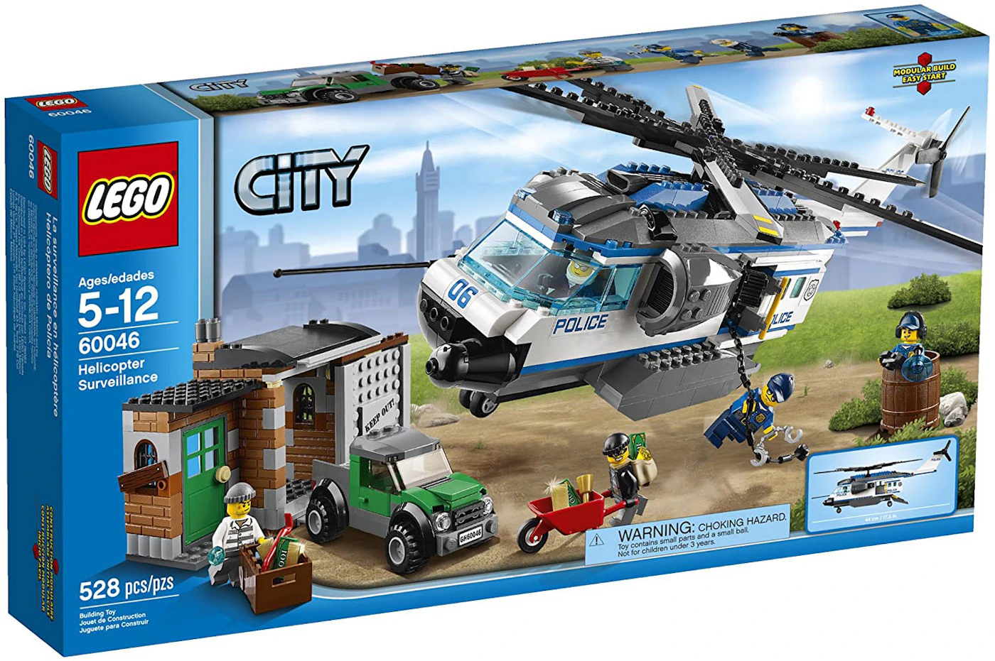 LEGO Helicopter Surveillance Set 60046 - US
