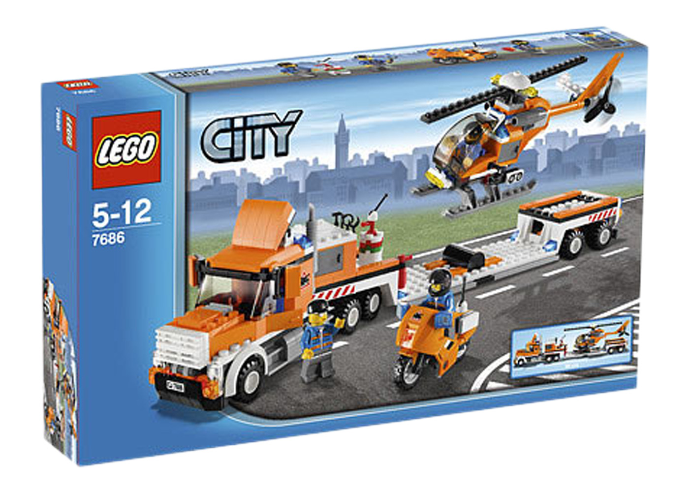 LEGO City Helicopter Transporter Set 7686 - US