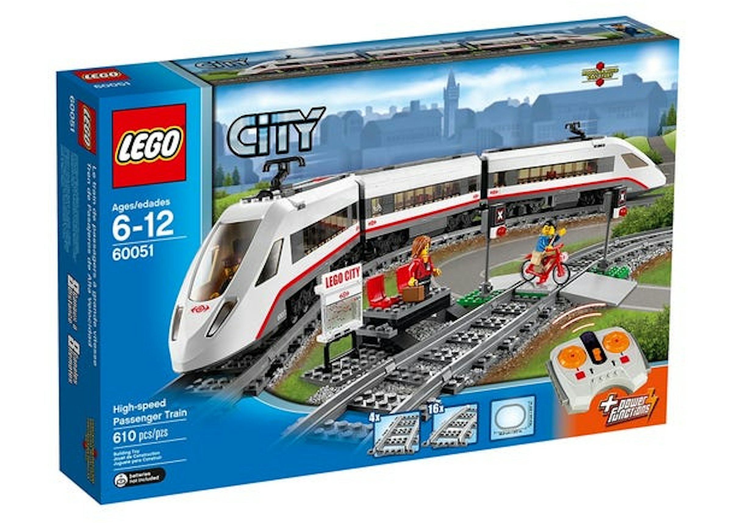 LEGO City High-speed Passenger Train Set 60051 - US