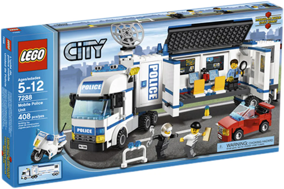 LEGO City Mobile Police Unit Set 7288