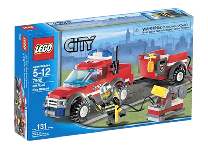 Fire rescue lego discount set