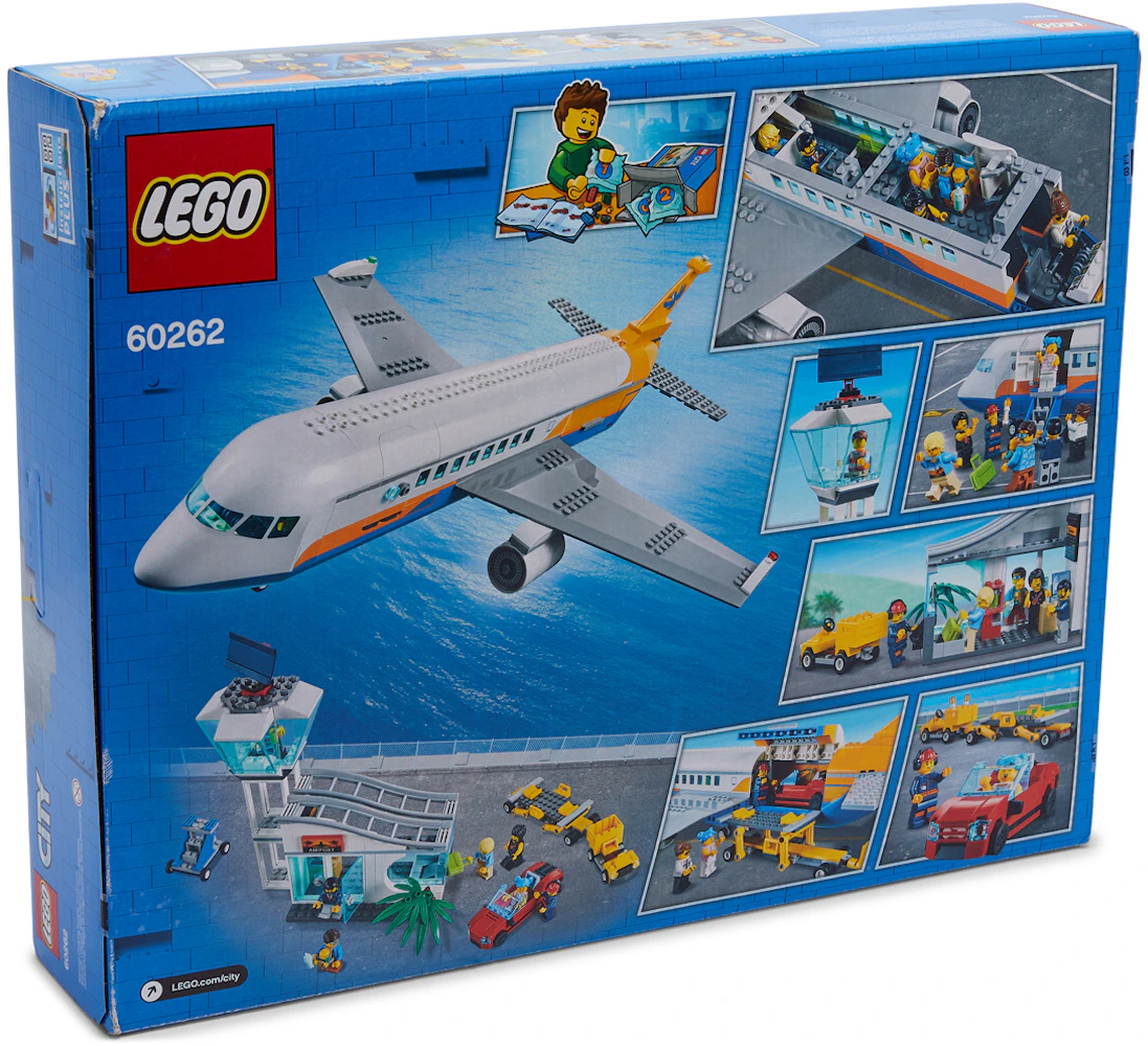 LEGO 60262 Avión de pasajeros del aeropuerto de la ciudad