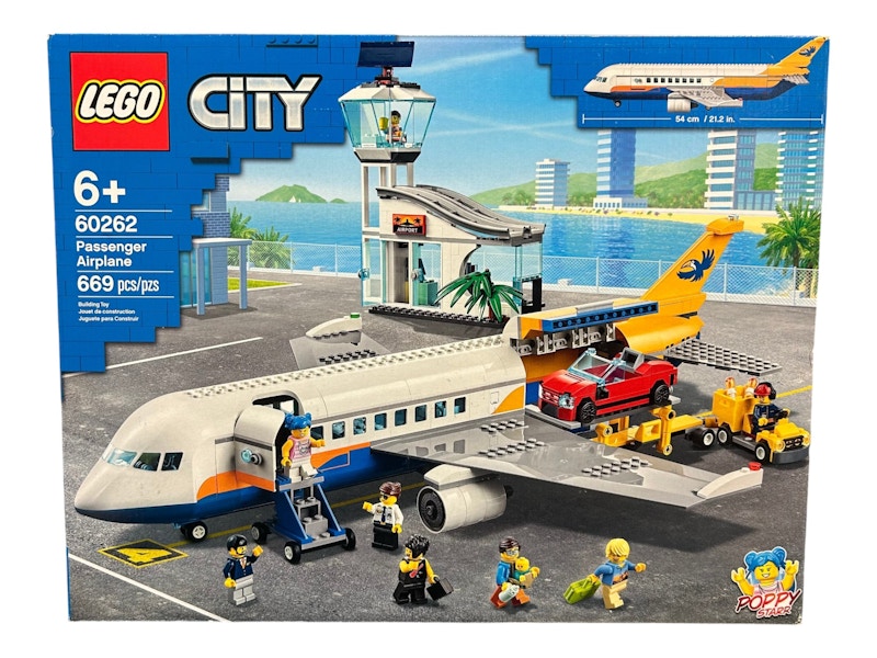 れい 限定価格 アレキサンダーマックイーン LEGO City Passenger Airplane Set 60262 - JP