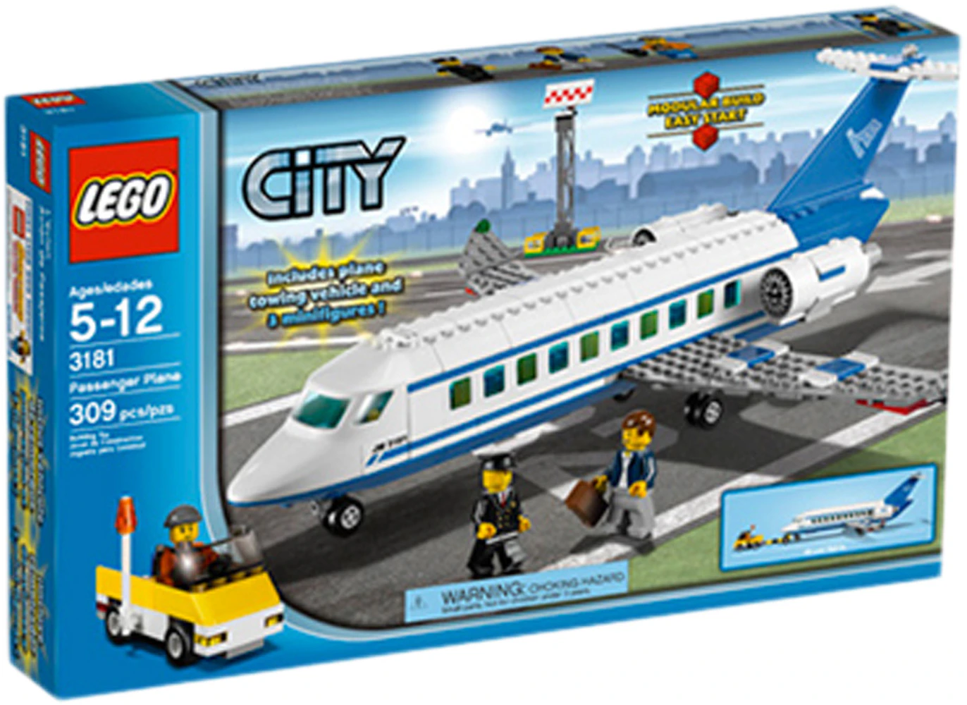 City Passenger Plane Set 3181 -