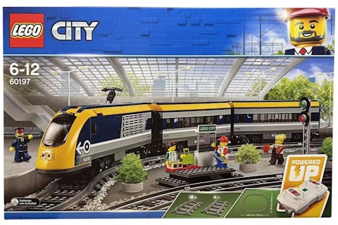 Ferrocarril Estación De Tren De Lego Juego De Tren De Pasajeros