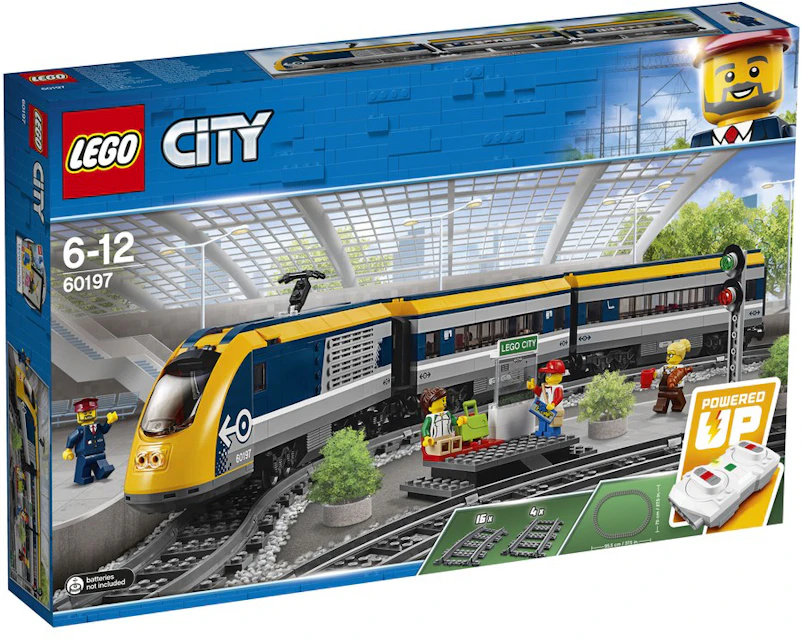 Desillusie Ruwe slaap Machtigen LEGO City Passenger Train Set 60197 - US