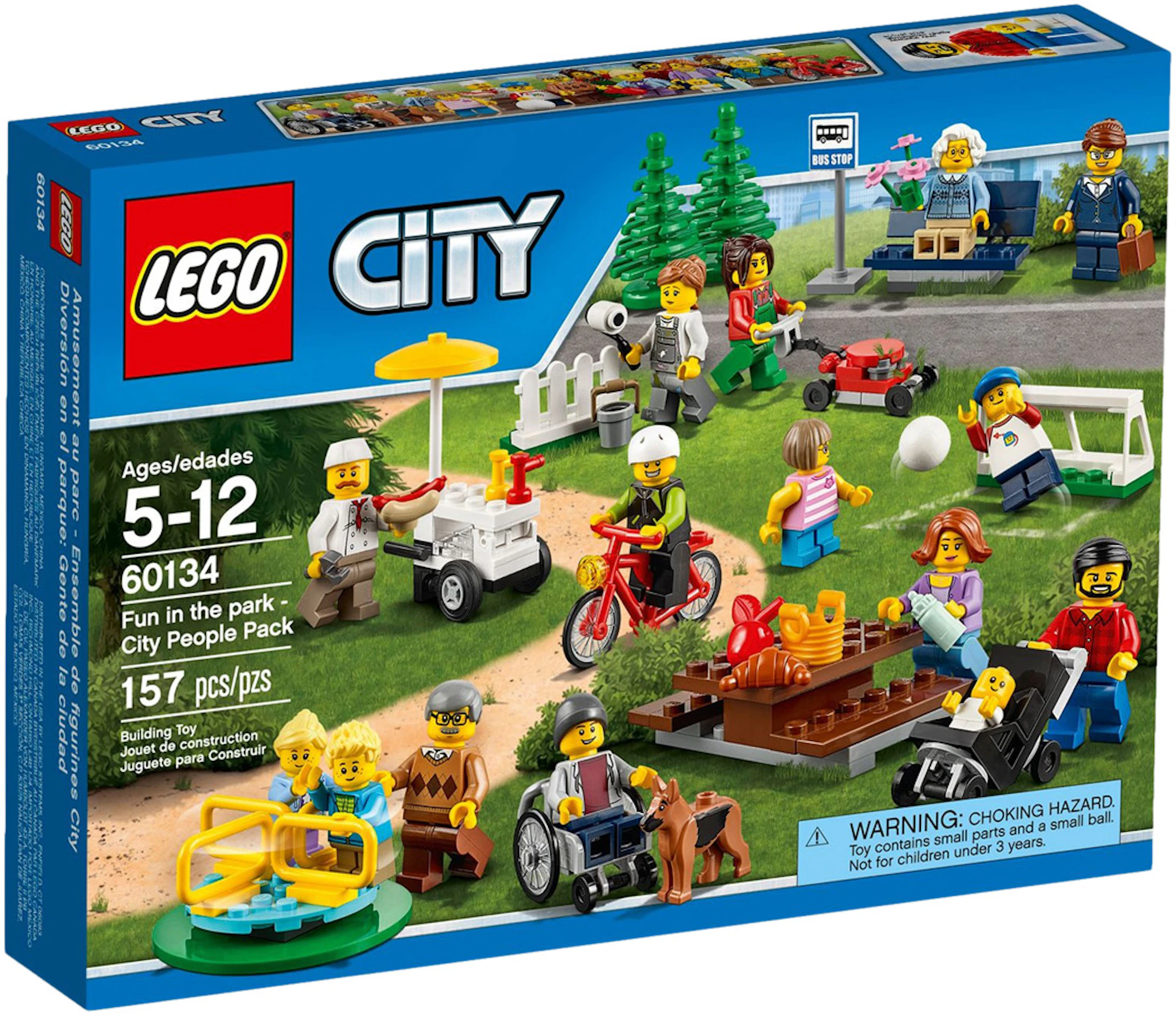 gesmolten explosie Pak om te zetten LEGO City People Pack - Fun in the Park Set 60134 - US